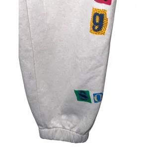 Vintage Havana Sweatpants S‎ Oatmeal Graphic Streetwear Joggers Y2K Patches thumbnail 7