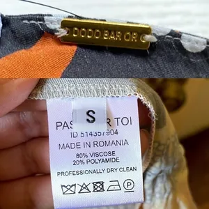 Dodo Bar Or Jenny‎ Dress S Orange thumbnail 5