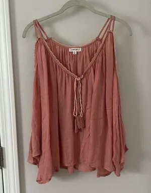 Off the shoulder blouse in size Medium thumbnail 1