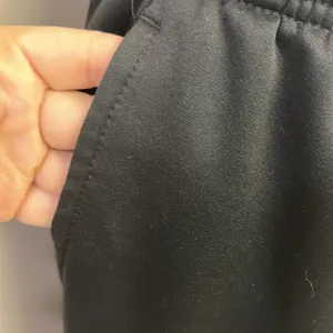 Nike Drifit Black Elastic Waistband w/ Drawstrings Running Warmup Pant- Large thumbnail 5