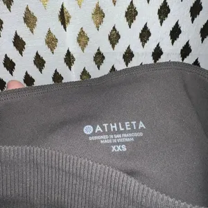 Athleta shorts ribbed bike black size XXS thumbnail 3