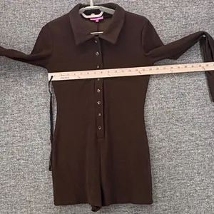 Edikted‎ Romber Medium Playsuit 90s 60s Mod or 90s Boho Revival Y2k Romper thumbnail 10