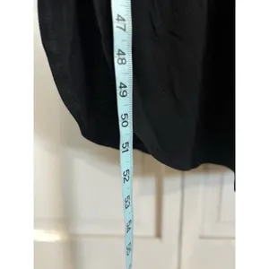 Oliviaceous Black Sleeveless Tank Maxi Dress Size Medium Elastic/Tie‎ Waist thumbnail 6