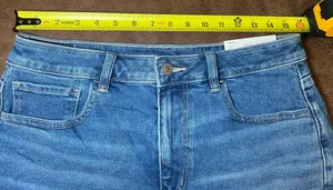 American Eagle Women’s Mom Shorts Stretch Cutoffs Size 12 New With Tag High Rise thumbnail 2
