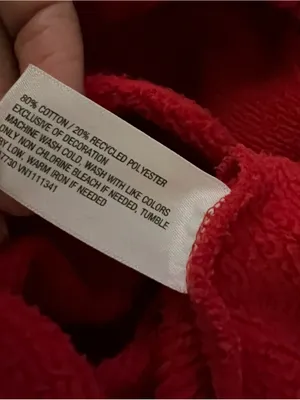 Universal Threads Red Heart Embroidered Crewneck Sweatshirt thumbnail 6