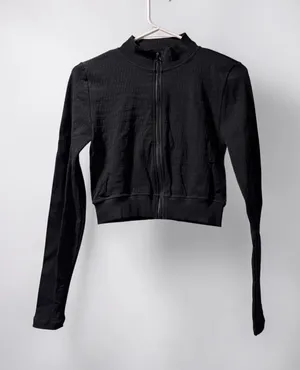 Forever 21 Mock Neck Zip Jacket Size women's / juniors jacket thumbnail 1