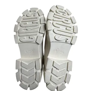 Circus by Sam Edelman Platform White Lug Sole Chelsea Boots Women's‎ size 7 thumbnail 5