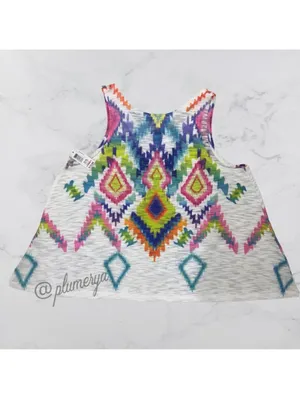 No Boundaries Y2K Juniors Casual Boho Summer Top Size XL NWT thumbnail 2