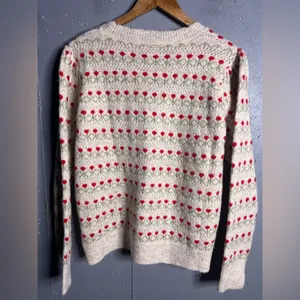 En Creme Ellie Rose Sweater in size Small/Medium. Fuzzy and soft thumbnail 4