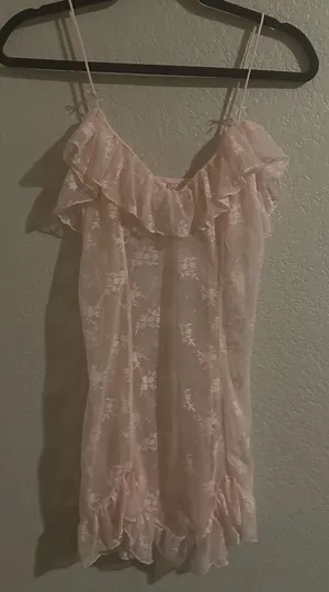 Wild Fable Pink floral dress thumbnail 1