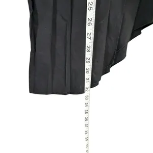 Zara One‎ Shoulder Top Womens L White Black Contrasting Pleated Hem Asymmetrical thumbnail 9