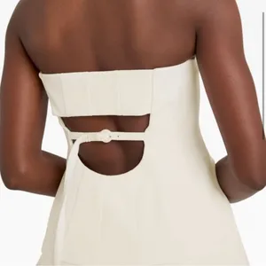 New! Cinq a Sept Arleen Strapless‎ Mini Dress in Ivory Sz 10 $495 thumbnail 9