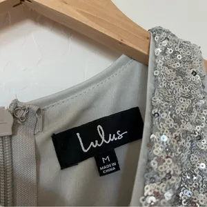 Lulus Infinite Dreams Ombre Sequin Trumpet Maxi Dress Gown Gold/Silver thumbnail 10