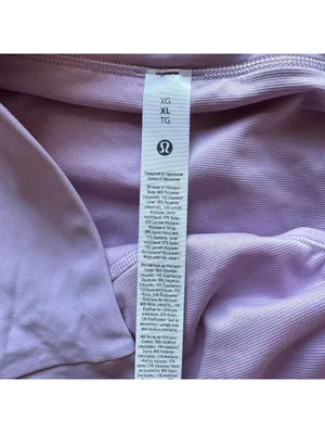 Lululemon Speed Up Short High Rise 2.5” Mesh Vent Lilac Play Size XL/Size 12 NWT thumbnail 5