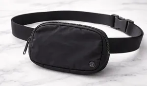 Lululemon‎ Everywhere Belt Bag Black Crossbody Waist Bag OS Nylon thumbnail 1