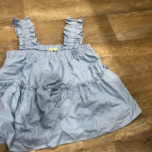 Entro small blue blouse thumbnail 4