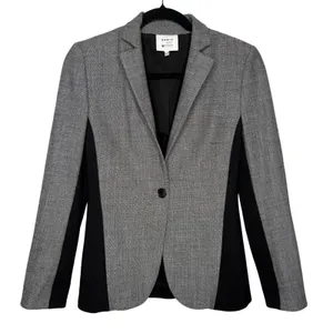 Akris Punto Wool Blazer Jacket 4 (Small) Single Button Slimming Saks Fifth Ave thumbnail 1