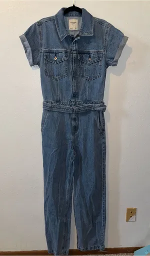 Abercrombie & Fitch Denim Jumpsuit thumbnail 1