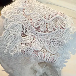 Adiva Flowy Crochet Lace Detail Boho Top High Low Women’s Size Large Summer thumbnail 7