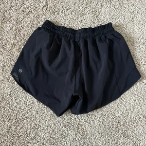 Black Lululemon hotty hot shorts  thumbnail 2