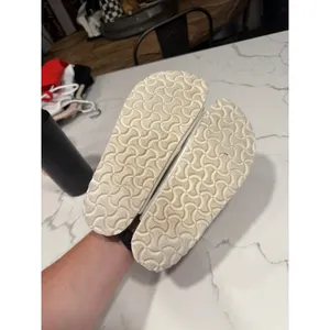 Birkenstock Arizona white sandals women's 38 thumbnail 5