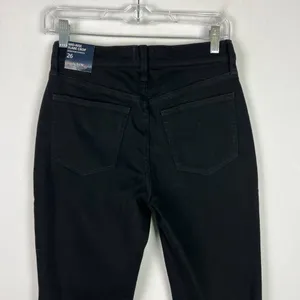 NWT J. Crew Factory Mid-Rise Flare Crop Black Jean in All-Day Stretch Size 26 thumbnail 8