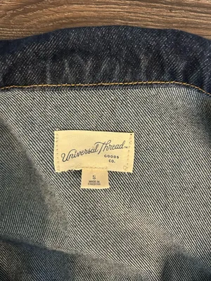 Universal Threads Dark Wash Denim Jacket thumbnail 2