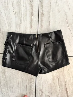Princess Polly Leather Shorts thumbnail 2