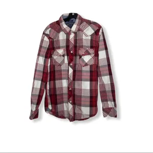 American Rag Cotton Plaid Shirt thumbnail 8