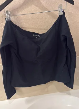 Abercrombie Bra- free collection off shoulder long sleeve thumbnail 1