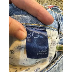 Anthropologie pilcro women's The‎ Vintage straight jean Size 30 Southwestern thumbnail 13