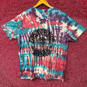 Grateful Dead BIg Bertha purple pink oversized Tie Dye Large thumbnail 1