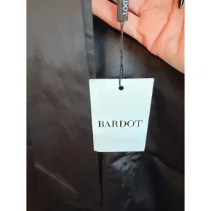 Bardot Mini Dress Women‎ Size 4 Black Lia Satin Halter Ruched Cutout Cocktail thumbnail 5