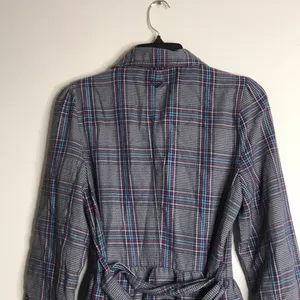 Vintage roxy plaid flannel fall‎ Y2K trench coat size small cute thumbnail 8