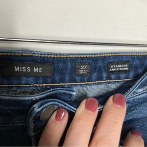 Miss‎ Me Standard ankle skinny jeans size 27 thumbnail 3