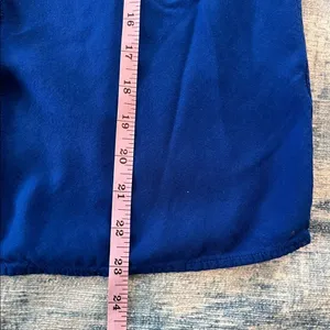 Tommy Hilfiger Royal Blue Long Sleeve Button Down Shirt Small thumbnail 8