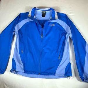 The North Face Women's Full Zip Windbreaker Lightweight Jacket Flight Series LG thumbnail 1