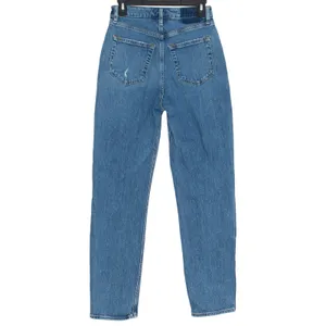 Abercrombie Curve Love Dad Jeans High Rise Button Fly Blue 25/0 90s Minimalist thumbnail 2