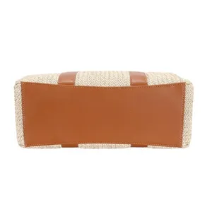 David Jones Square Woven‎ Tote Handbag thumbnail 3