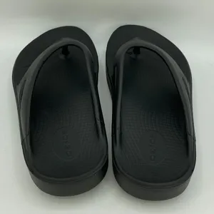 OOFOS OOriginal Recovery Sandal Unisex M8/W10 Black Casual Slip On Thong thumbnail 4
