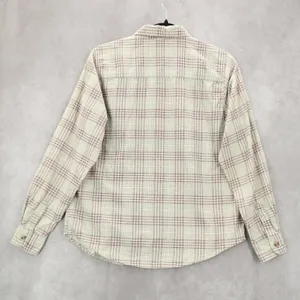 Lee Green Flannel Plaid Long Sleeve Button‎ Up Western Cotton Work Vintage Small thumbnail 2
