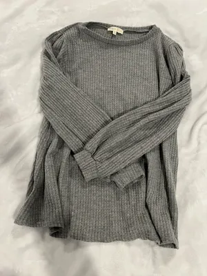 Grey Long Sleeve Too thumbnail 1