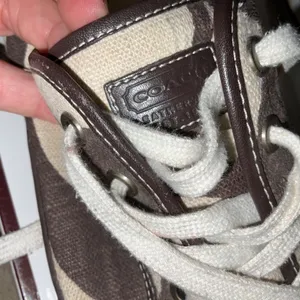 COACH Dalia Signature Sneaker Trainers Size 9 M Medium with original box thumbnail 5
