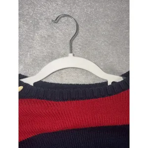 Brandy Melville Brianna Striped Sweater Red Navy Crew Neck Relaxed Fit thumbnail 10