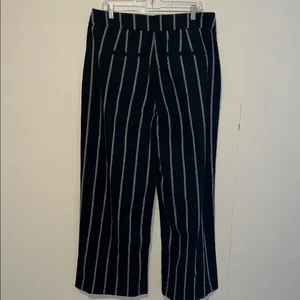 GAP Women’s Black Pants with White Pinstripes Size 16 0328263 thumbnail 2