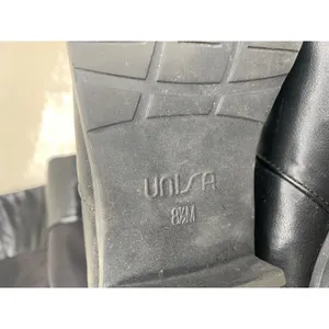 Unisa Black Riding  Boot Back Stretch Sz 8.5 M Knee High Classic Retro thumbnail 8
