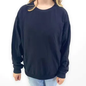 MICHAEL KORS Black Knit Long Sleeve Round Neck Sweatshirt thumbnail 1