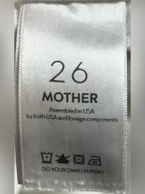 MOTHER Size 26 High Waisted Looker Dagger Ankle Fray Jeans Glass Slipper White thumbnail 4