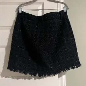 Scotch & Soda Tweed Mini Skirt - Black and Blue size‎ XL thumbnail 4