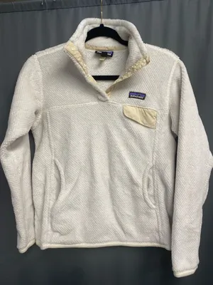 Patagonia fleece pullover with pockets size small (b43) thumbnail 1